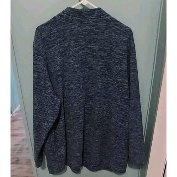 ! Woman Within 2x Microfleece 1/4 Zip Fleece Jacket - Picture 5 of 9